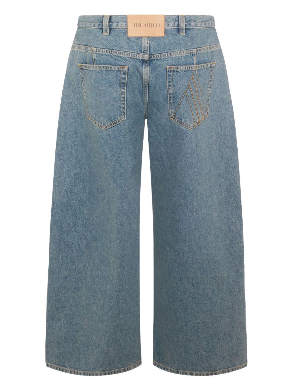 Jeans con tasche in blu The attico - donna 