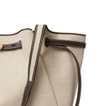 Borsa tote romy in beige Tory burch - donna 
