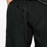 Shorts con vita elasticata in nero Oakley- uomo 