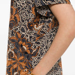 Abito midi crespo multicolore Max Mara Weekend - donna 