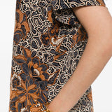 Abito midi crespo multicolore Max Mara Weekend - donna 