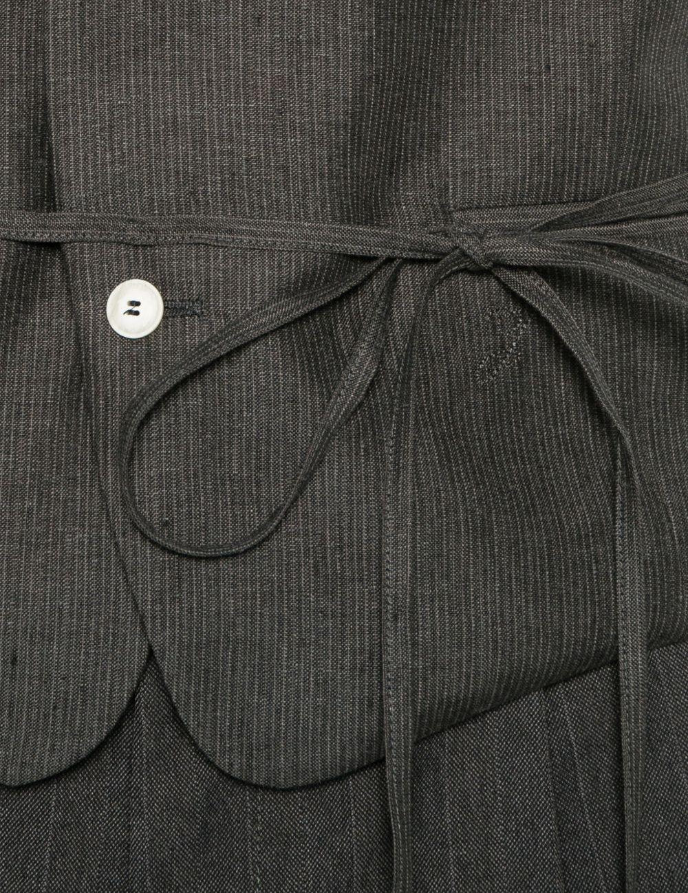Gilet con bottoni raysan in grigio Jacquemus - uomo 