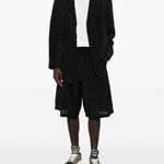 Blazer con tasche in nero Y-3 - uomo 