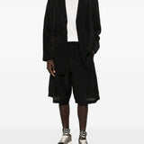 Blazer con tasche in nero Y-3 - uomo 