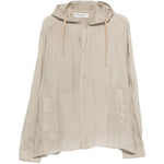 Camicia con cappuccio in grigio Our legacy - uomo 
