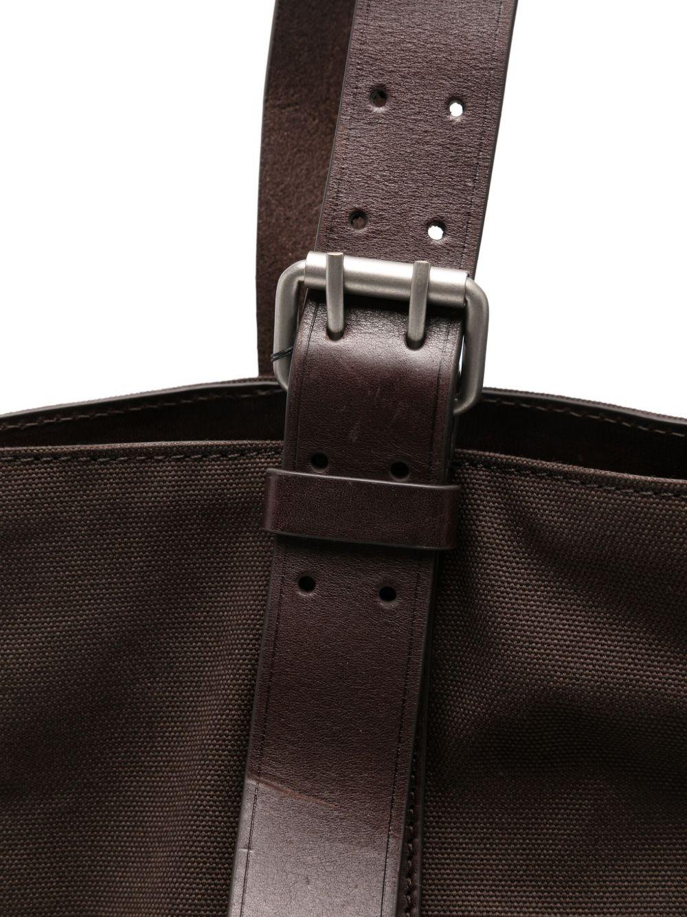 Borsa tote in canvas in marRone Dries van noten - uomo 