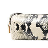 Borsa con stampa serpente kye in beige Khaite - donna 