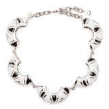 Collana le collier zebra in bianco e nero Jacquemus  - donna 