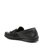 Mocassini ibiza in nero  Henderson baracco - uomo 