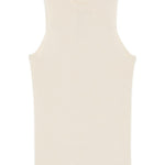 Canotta a coste  in beige Rick owens - donna 