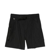 Shorts con vita elasticata in nero Oakley- uomo 