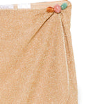 Pareo decorato con perline Lumiere in oro Oséree - donna 