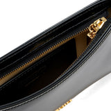 Borsa Le Petit Bisou Chaine in nero 