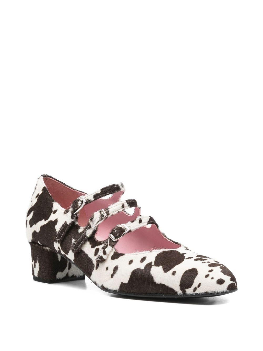 Decollete kina con stampa animalier multicolore Carel paris - donna 