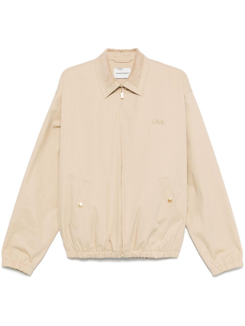 Giacca Le Trench Tweed in beige Drôle De Monsieur - uomo 