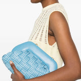 Clutch bios piccola IN AZZURRO themoirè - donna 