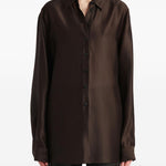 Camicia Auryn in marrone Khaite - donna 