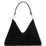 Borsa a spalla bevel media in nero toteme - donna 