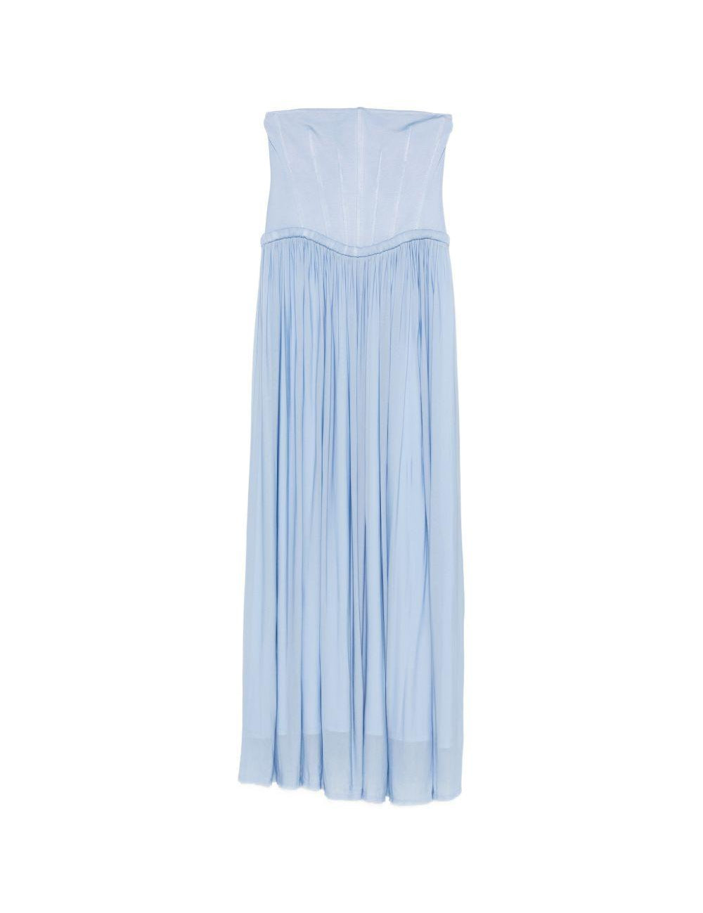 Abito lungo adalys in azzurro ROTATE BIRGER CHRISTENSEN - donna 