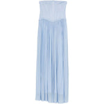 Abito lungo adalys in azzurro ROTATE BIRGER CHRISTENSEN - donna 