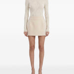 Minigonna new contour in bianco Wardrobe NYC - donna 