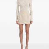 Minigonna new contour in bianco Wardrobe NYC - donna 