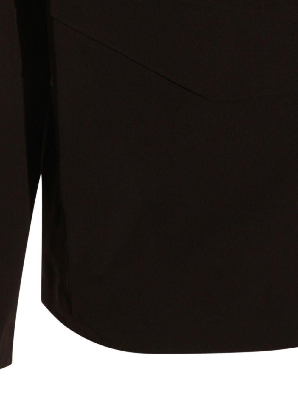 Giacca con colletto field in nero 