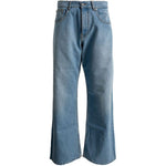 Jeans a zampa in blu Erl - unisex 
