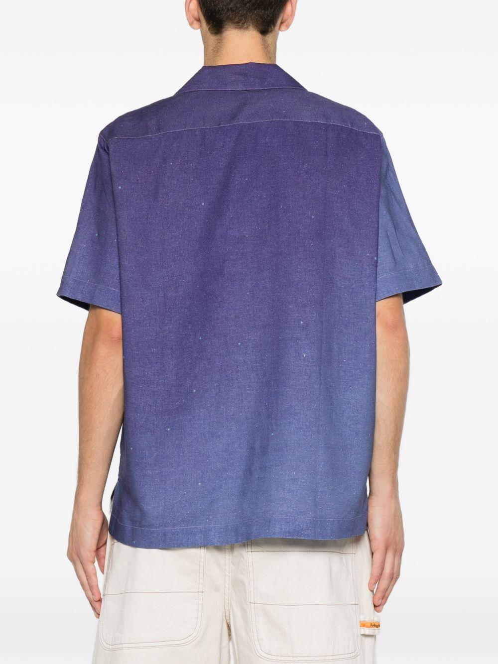 Camicia con stampa grafica multicolore Carne bollente - uomo 
