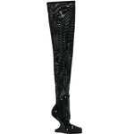 Stivali con paillettes in nero Rick owens lilies - donna 