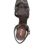 Sandali con tacco alto angela multicolore Missoni - donna 