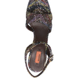 Sandali con tacco alto angela multicolore Missoni - donna 