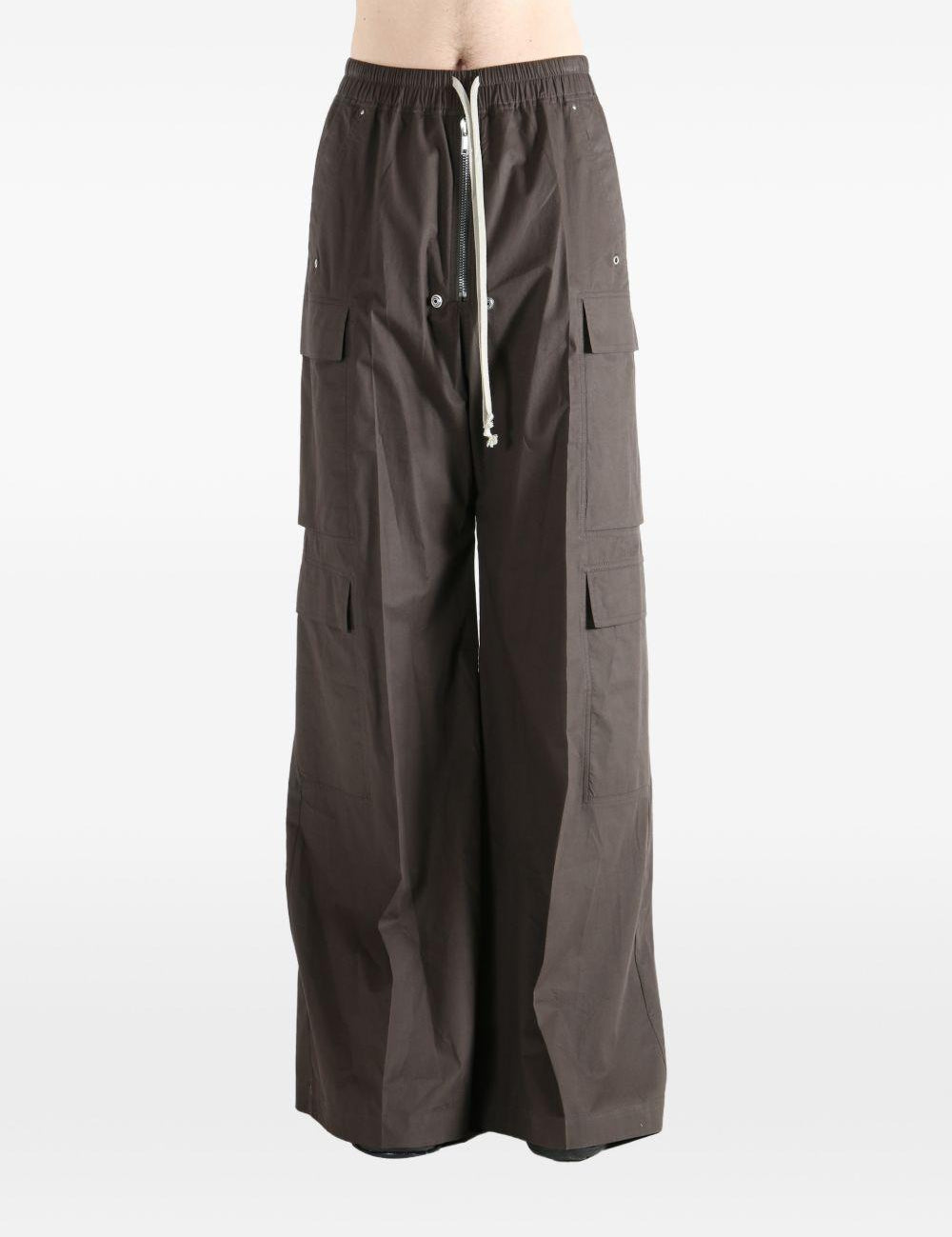 Cargo con coulisse in marrone Rick Owens - uomo 