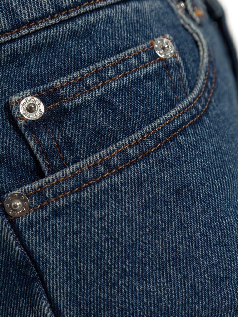 Minigonna Moss in blu A.P.C. - donna 