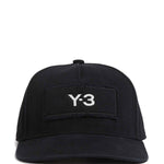 Cappello con applicazione logo in nero Y-3 - uomo 