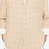Camicia a righe above in beige Our legacy - uomo 