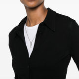 Camicia a maniche lunghe in nero 