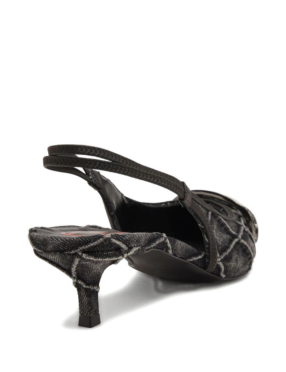 Décolleté con tacco d-venus sb in nero Diesel - donna 