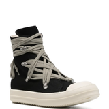 Sneakers megalace in nero Rick Owens Drkshdw - uomo 