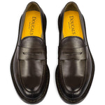 Mocassini in pelle in nero Doucal's - uomo 