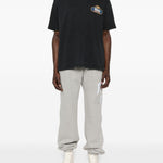 T-shirt con stampa del logo in nero Rhude - uomo 
