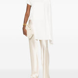 T-shirt con dettaglio a foulard in bianco Magda butrym - donna 