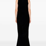 Abito da sera in velluto in nero Rick owens - donna 