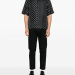 Jeans slim Alavaro in nero Golden goose - uomo 