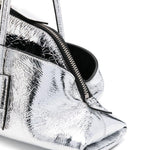 Borsa a spalla La passeggiata small in argentoThe Attico - donna 