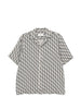 Camicia a maniche corte roberto in blu Frescobol carioca - uomo