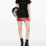 Top a maniche corte in nero Rick owens - donna 
