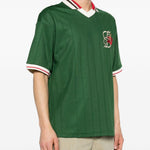 T-shirt D Hibiscus in verde Drole de monsieur - uomo 