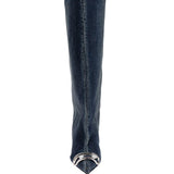 Stivali in denim D-Venus in blu Diesel - donna 