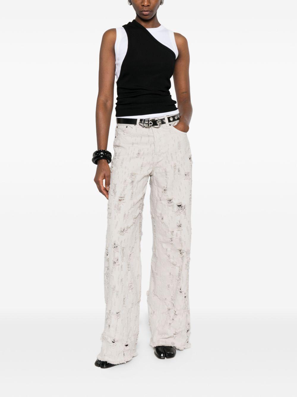 Bethany bull distrugge I jeans sfruttati in grigi Haikure - donna 